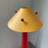 80s pop red floor lamp