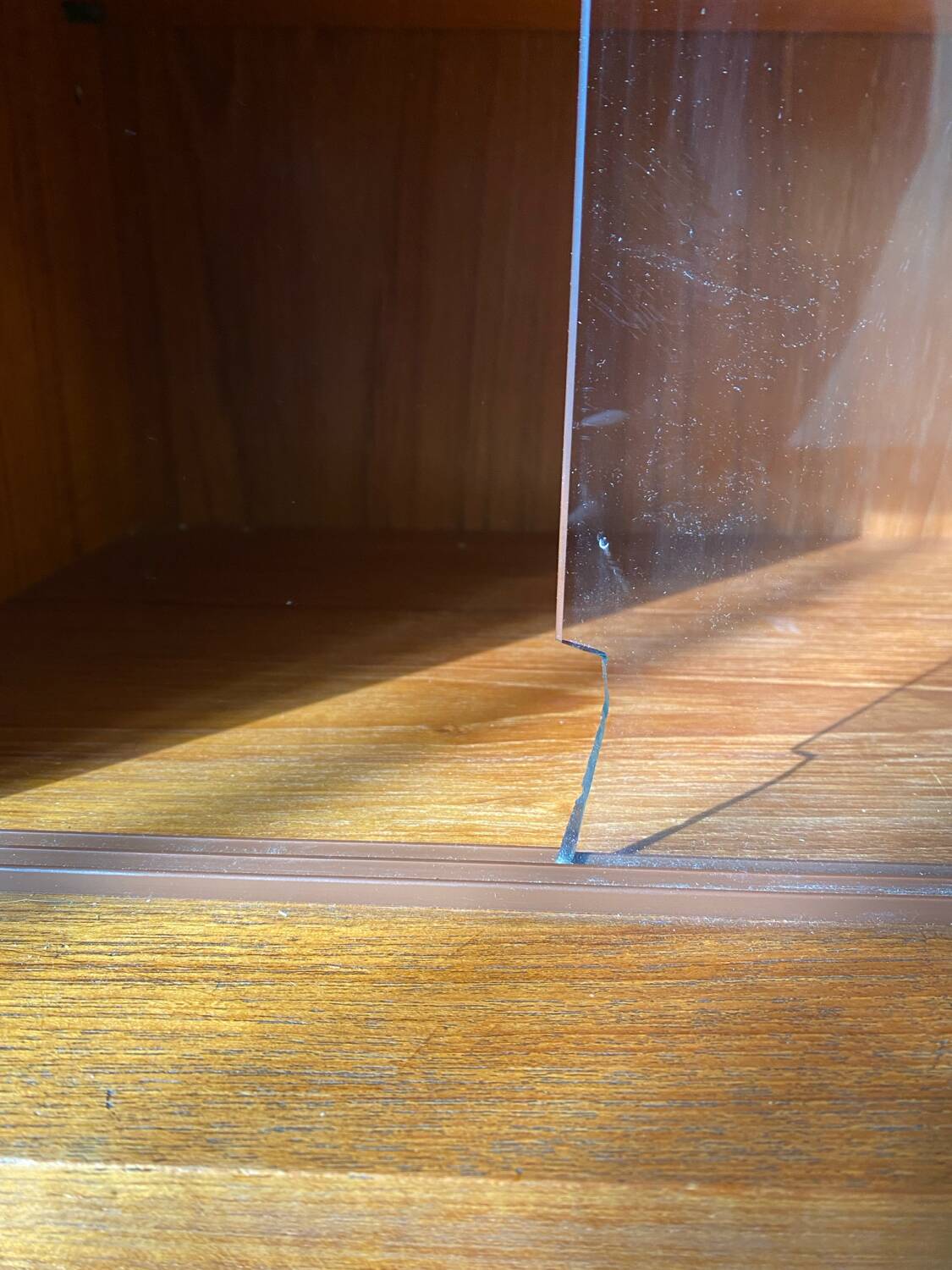 Vintage Scandinavian teak sideboard / buffet 1960