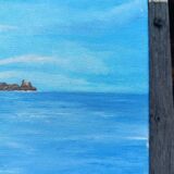 Painting on canvas Cancale