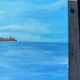 Painting on canvas Cancale