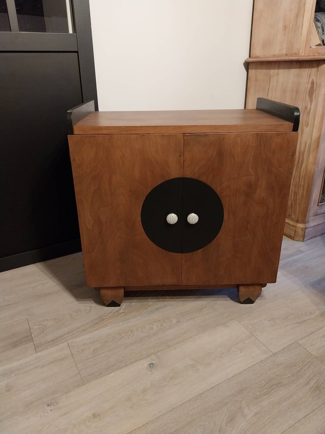 Art Deco bar cabinet