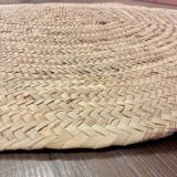 Round Natural Braided Rug