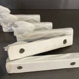 Set of 6 porcelain fish knife holders