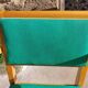3 vintage design bridge armchairs, rounded armrests