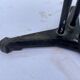 Round bistro table bar cafe terrace cast iron foot 1950