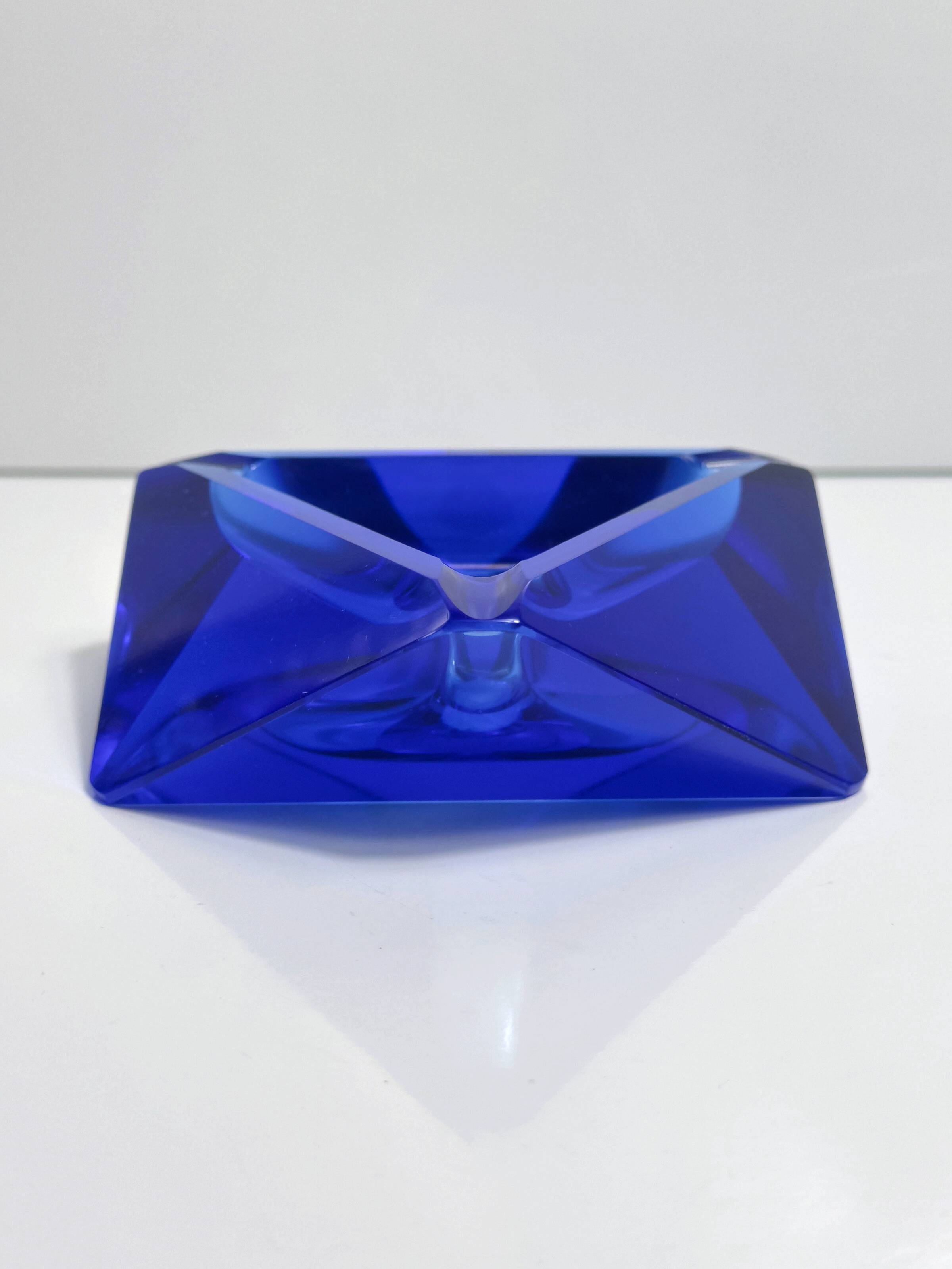 Prismatic Ash Tray by Cesare Toso Murano - 1950s