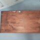 Hardware furniture wood multiple drawers old