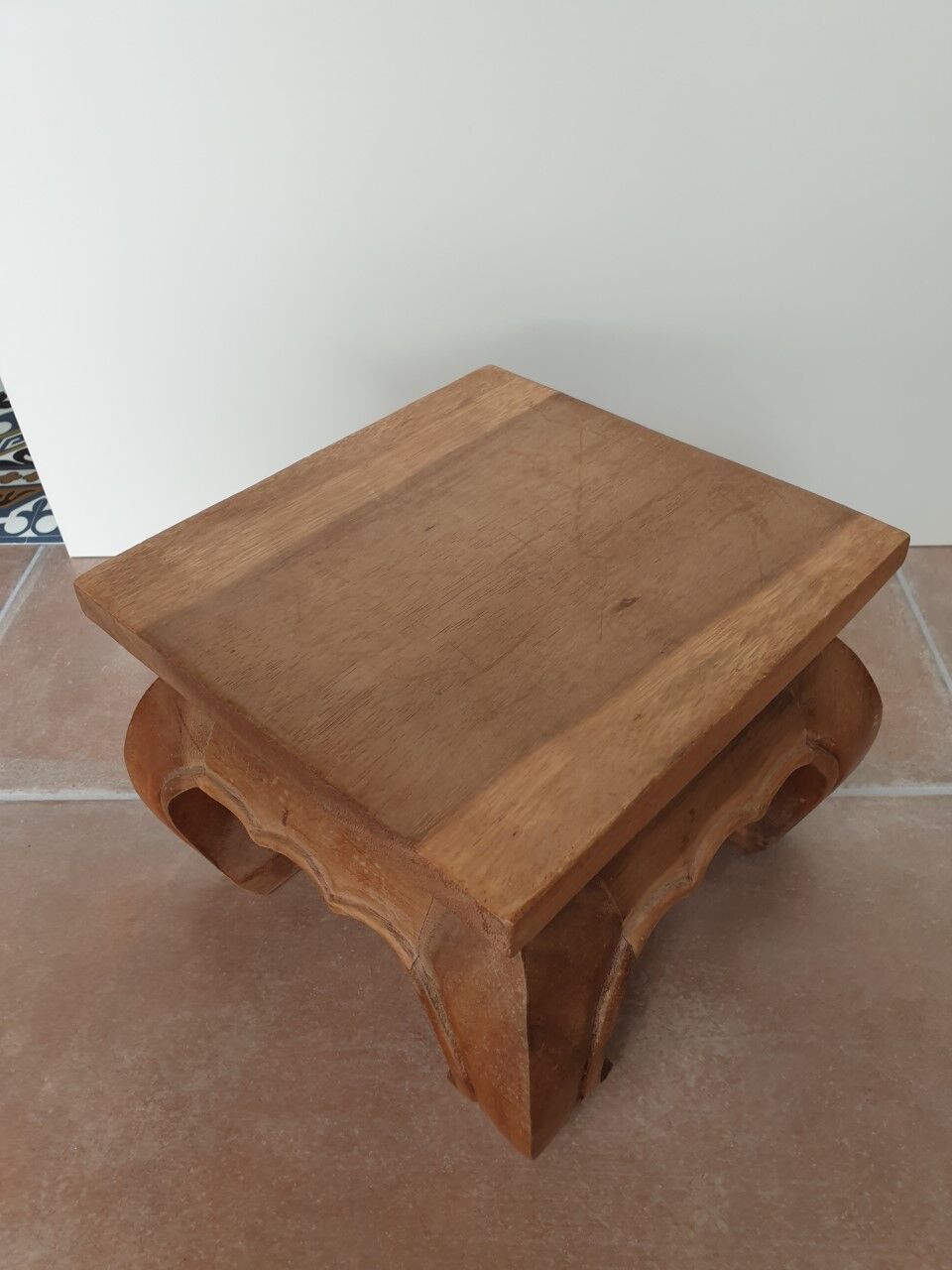Opium table carries plant