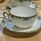 Service à café-thé en porcelaine de limoges des années 1930 - 27 pièces