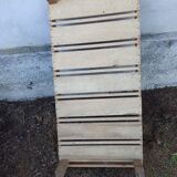 Set of four wooden shelves crate boxes
