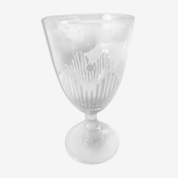 Wine glass XIXth