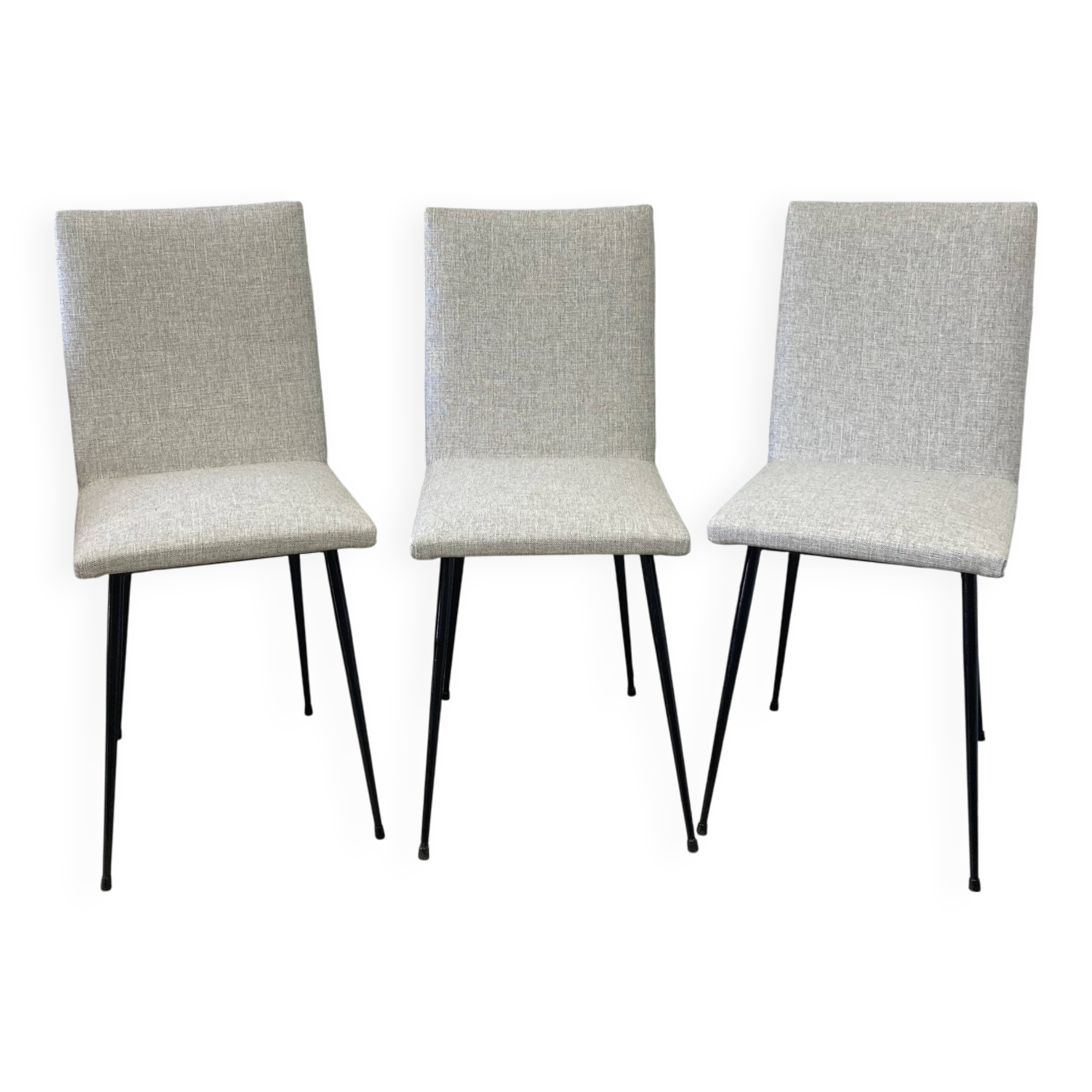 Trio of vintage chairs