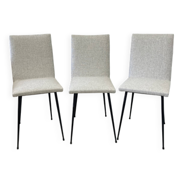Trio de chaises vintage