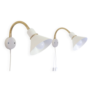 Paire d'appliques murales