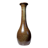 High soliflore turned stoneware vintage 90-2000 Christophe and Natalie Hurtault