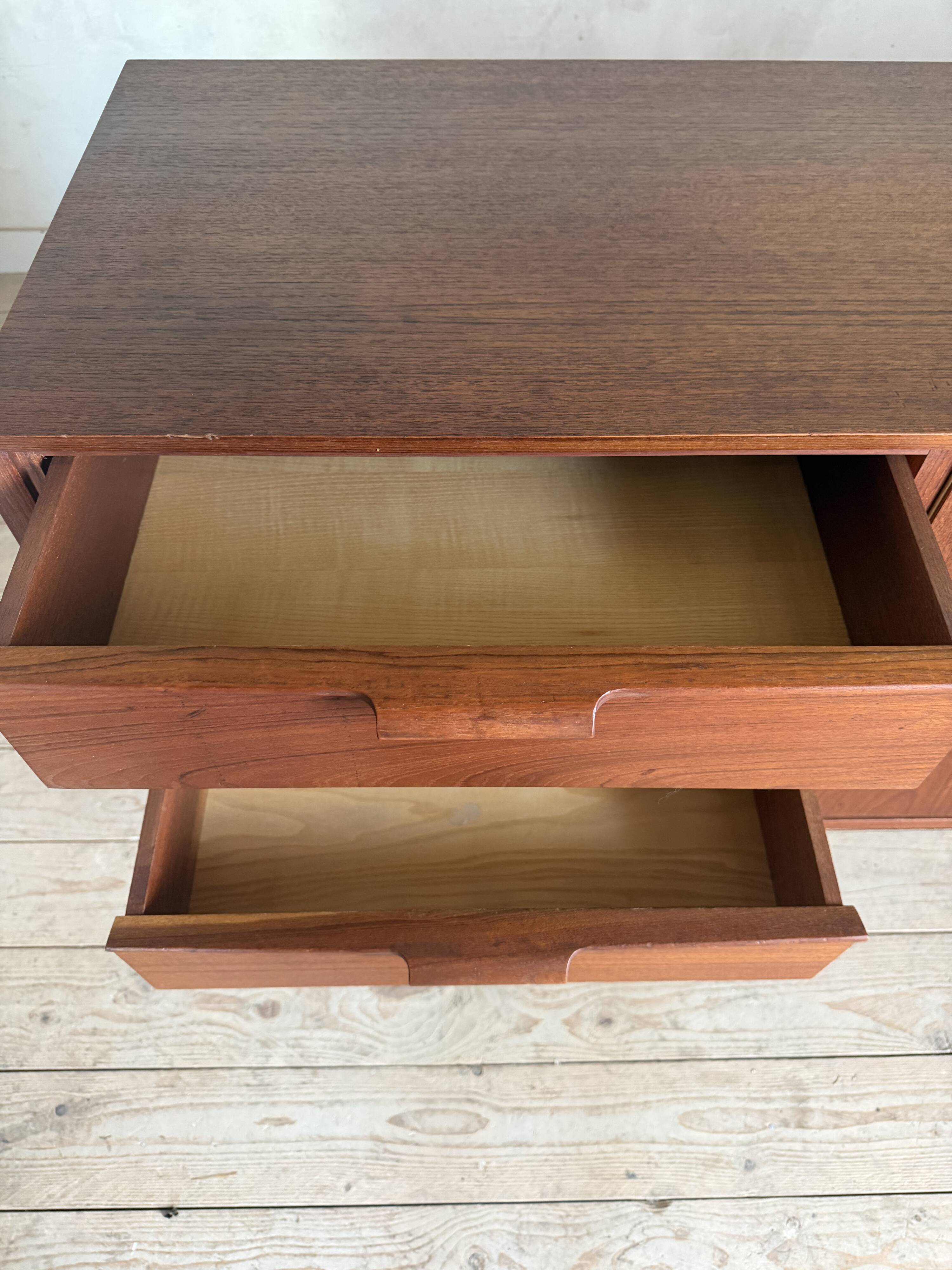 Vintage Scandinavian teak sideboard, 1960s