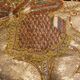 Tapisserie birmane Kalaga, les éléphants, perles et sequins