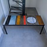 "Sun" coffee table - Roger Capron - 1975