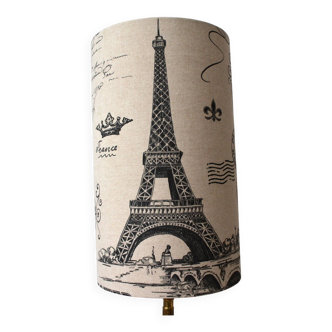 Lampshade with Eiffel Tower motif, Paris