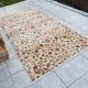 Tapis vintage Oushak tissé à la main sku 2633