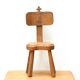 Chaise pour poupée en bois, années 50