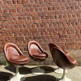 4 clover chairs by Christian Adam