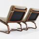 Ensemble de 2 fauteuils vintage style années 60
