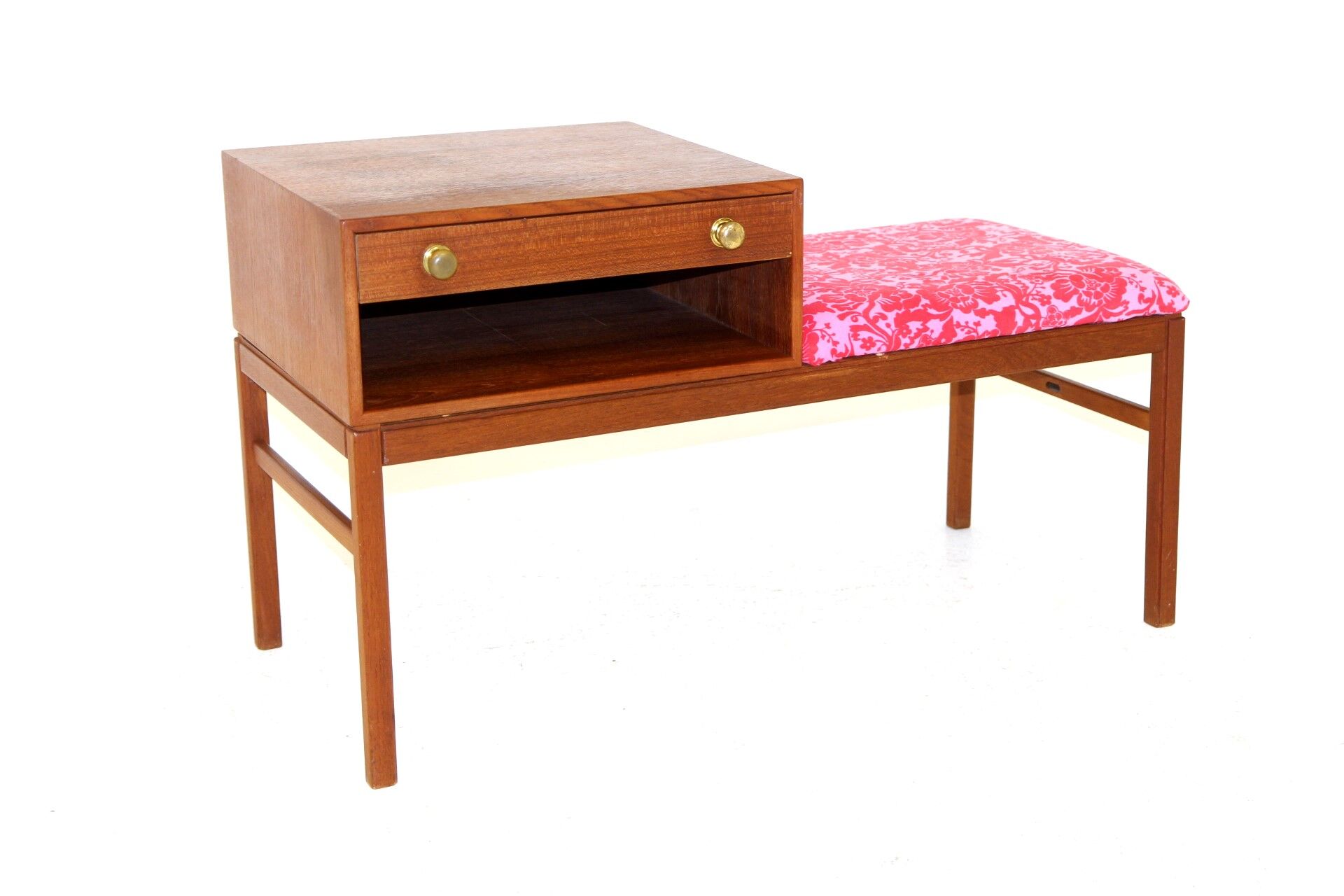 Telephone bench "Casino", Engström & Myrstrand, Tingströms, Sweden, 1960