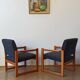 Fauteuils vintage 1970. Ensemble de 2.