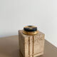 Travertine table lighter