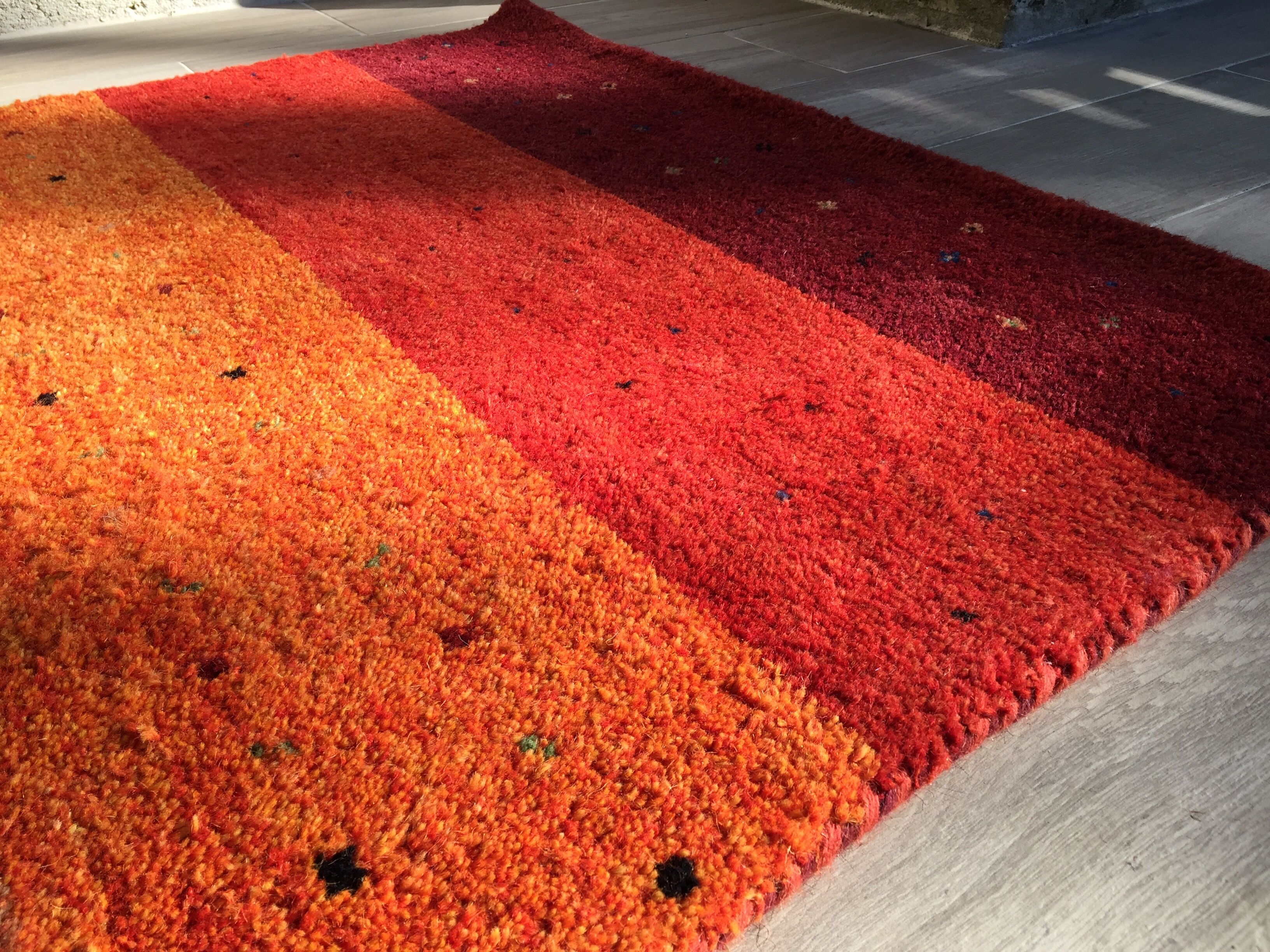 Indian carpet gabbeh 100% wool - 94x157 cm