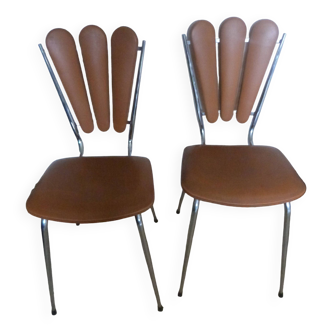 Pair of vintage petal chairs from the 60s/70s brand tub household