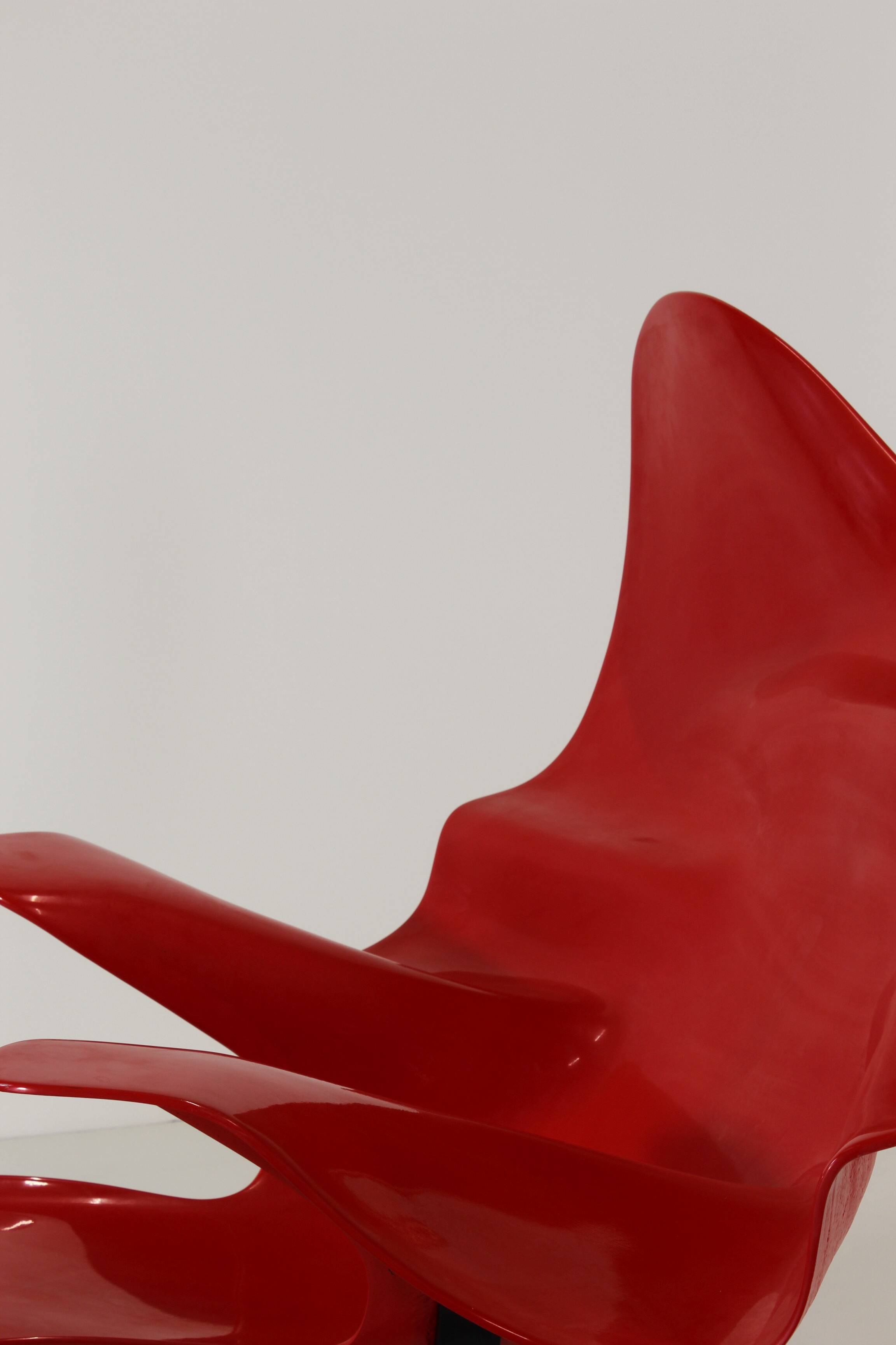 Chaise Longue "Elephant" by Bernard Rancillac – Limited Edition 07/100 – Red