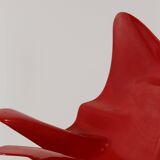 Chaise Longue "Éléphant" de Bernard Rancillac – Édition Limitée 07/100 – Rouge