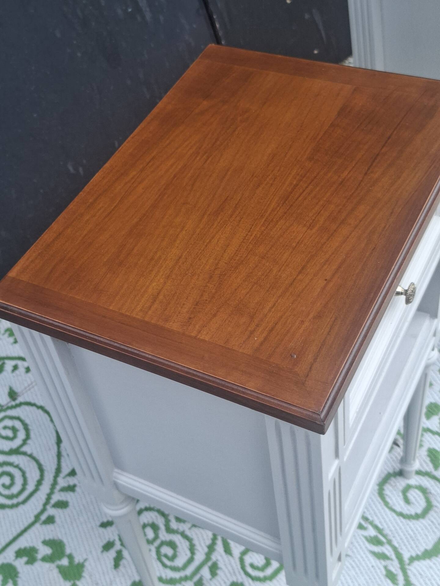 Pair of Louis XVI bedside tables