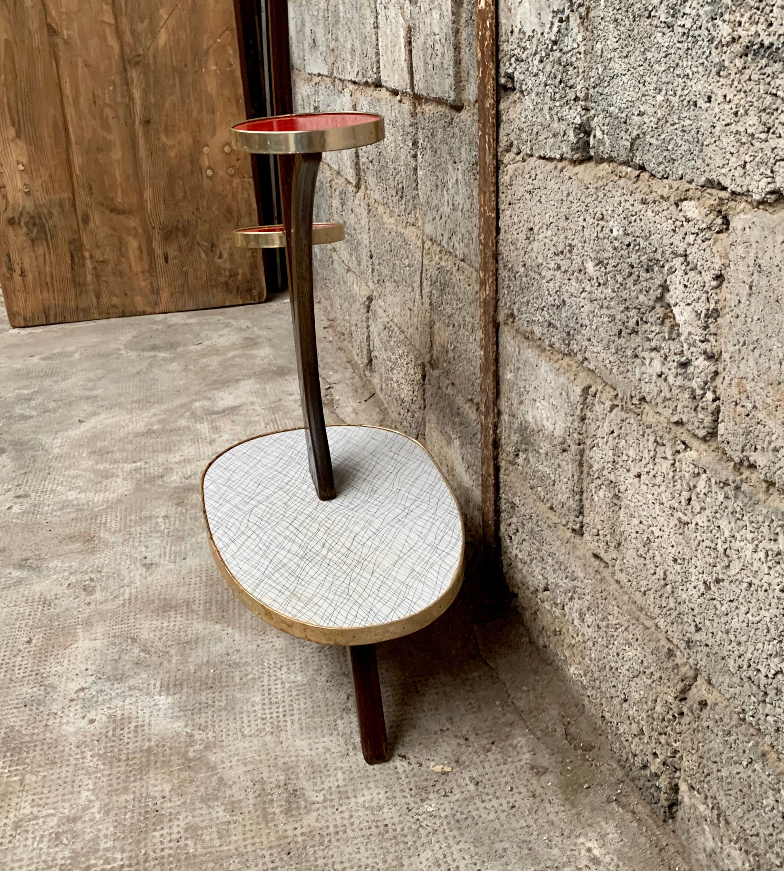 Plant holder in formica 1950