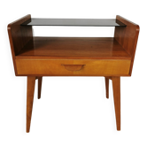 Bedside table, vintage side table 1960
