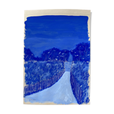 Gouache Sainte-Marine ultramarine blue
