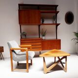 Scandinavian-style vintage chair sled