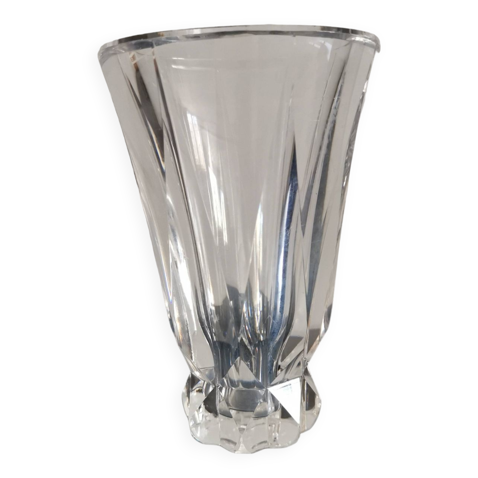 Vase en cristal St Louis