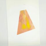 Minimalist painting autumn