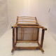 Rattan armchair for children vintage 50's