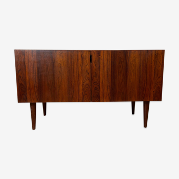 Vintage Scandinavian mid-length rosewood sideboard, 60s