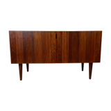 Vintage Scandinavian mid-length rosewood sideboard, 60s