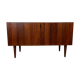 Vintage Scandinavian mid-length rosewood sideboard, 60s