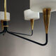 Chandelier 5 lights 1960
