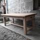 Solid oak farmhouse table, 200 cm