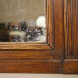 Renaissance Revival Mirror in Brown Oak Frame, 1950s