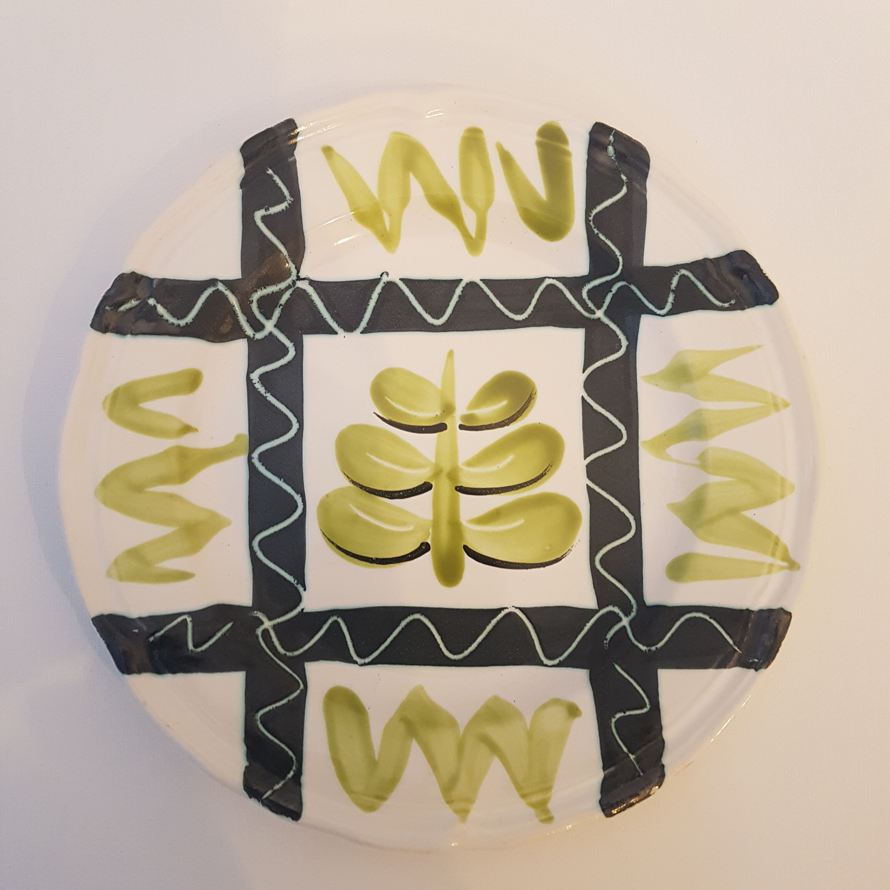 Vintage dessert plates Pornic