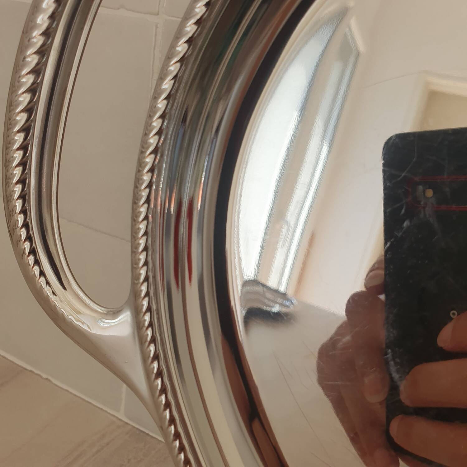 18/10 stainless steel tray Alessi Alfra Italy